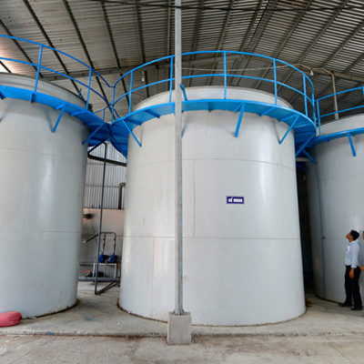 Công trình hệ thống bồn xử lý nước thải