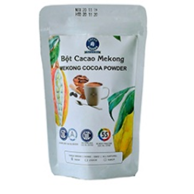 Bột Cacao nguyên chất (Túi zip 100g)